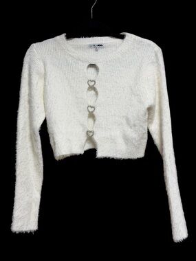 FASHION NOVA CROPPED SWEATER SIZE M EUC